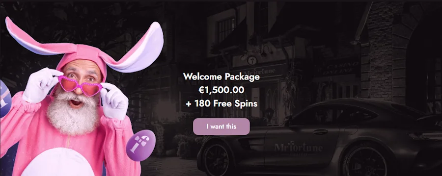 Mr. Forune Casino registration bonus